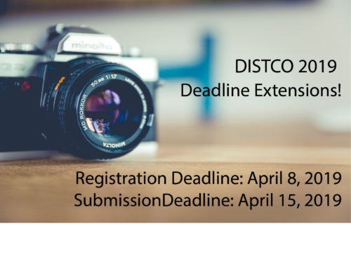 Registration & Submission Deadline is extended!